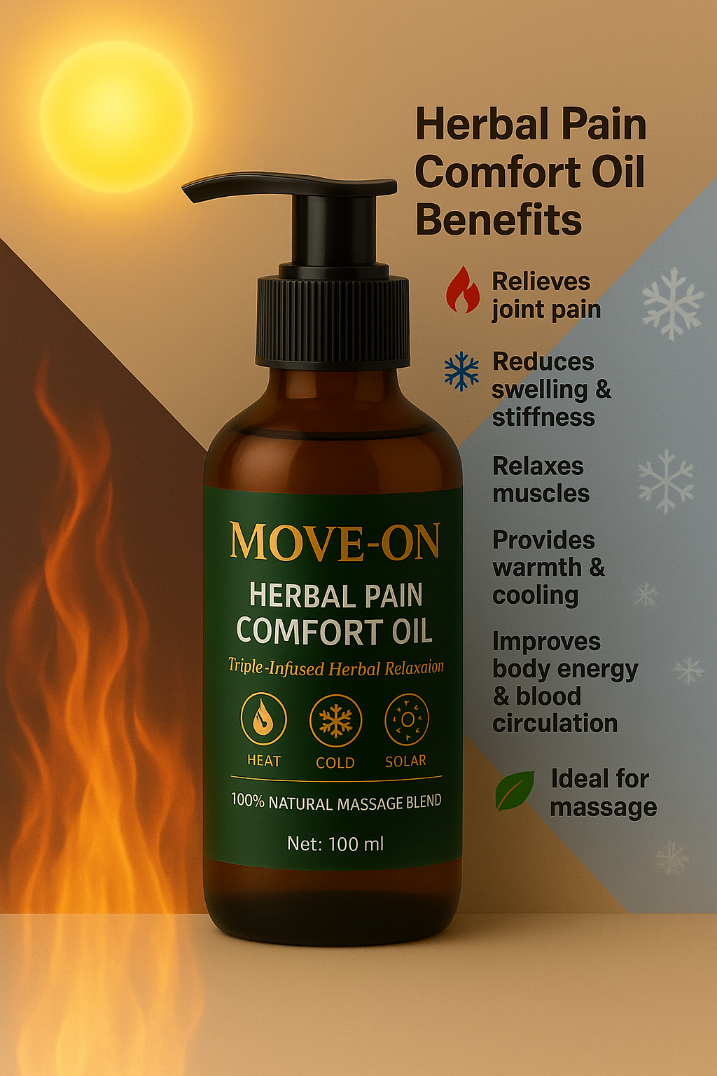 JOINT and MUSCLE pain reliefer oil